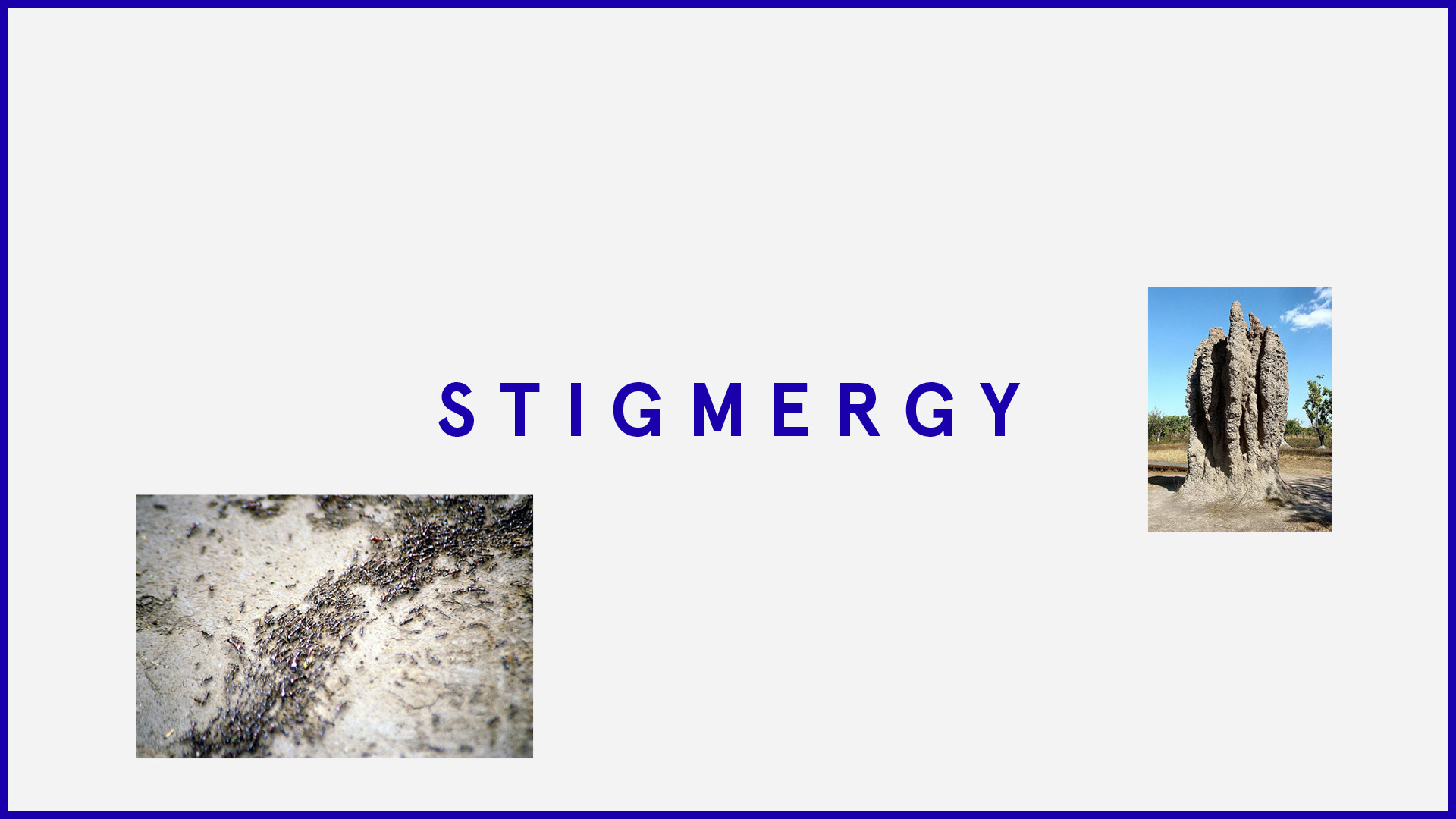 Stigmergy